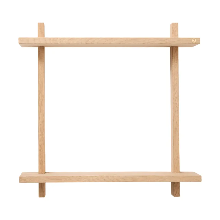 Treat διπλό ράφι τοίχου - Oak, 50x12x50 cm - Andersen Furniture