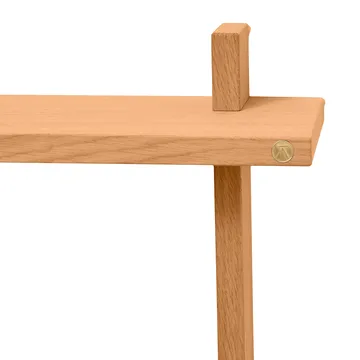 Treat διπλό ράφι τοίχου - Oiled Nature Oak, 50x12x50 cm - Andersen Furniture