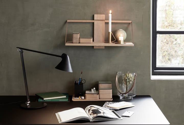 Wood Wall ράφι τοίχου Large 60x25x32 εκ, Oak Andersen Furniture