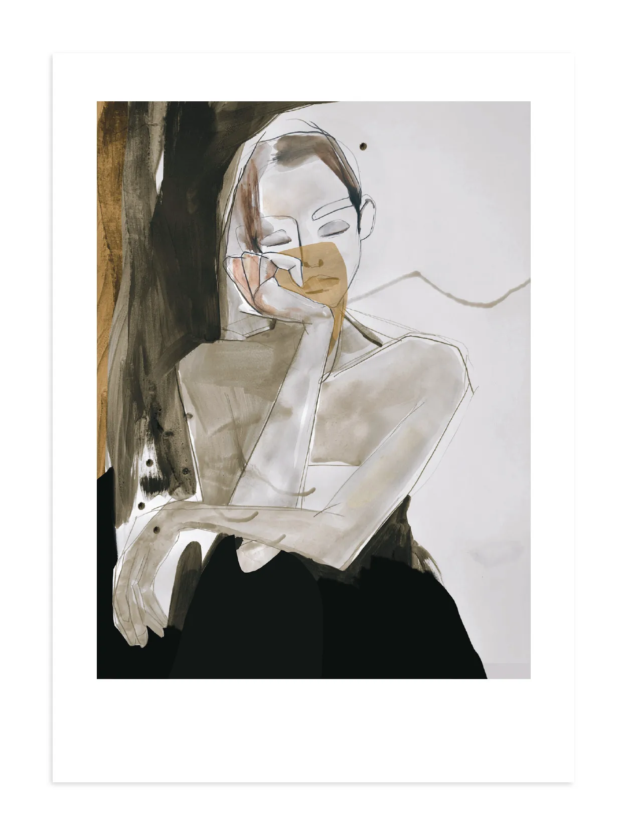 This too shall pass αφίσα, 50x70 cm Anna Bülow