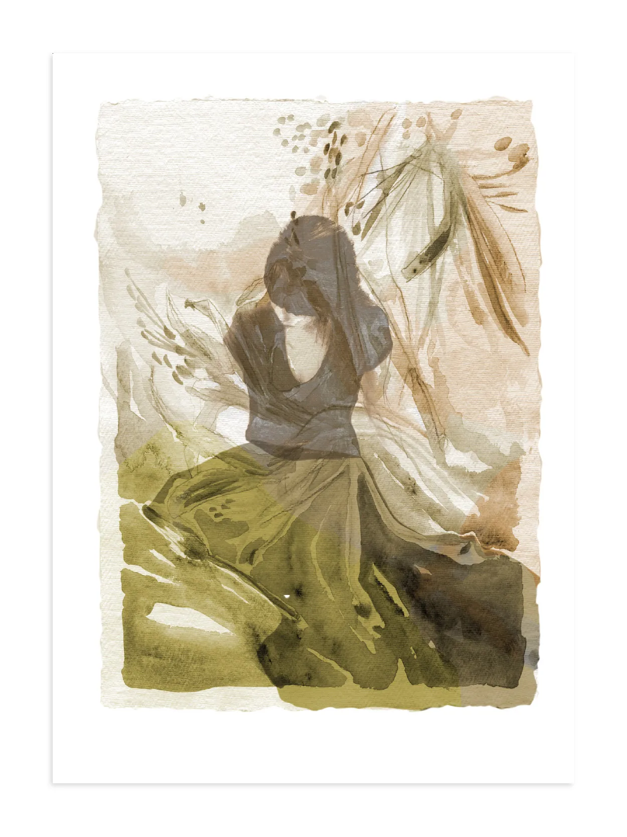 Trollskog αφίσα, 50x70 cm Anna Bülow