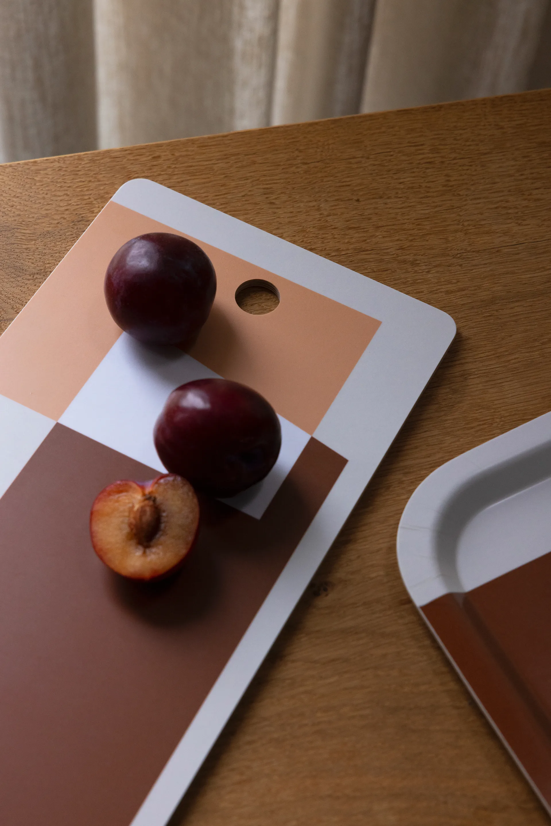 Σανίδα κοπής A tribute to colour, Clay - 40x17 cm Applicata