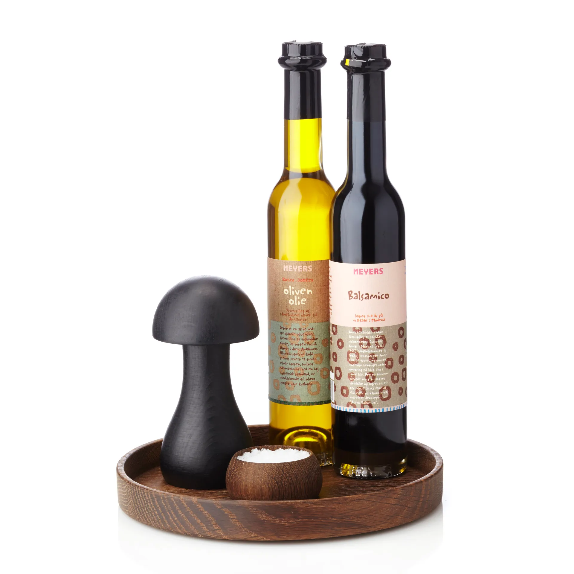 Luna δίσκος, καπνισμένη δρυς Applicata