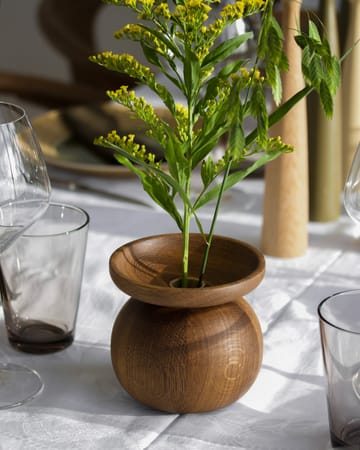 Βάζο Shape bowl  - Καπνιστή Δρυς - Applicata