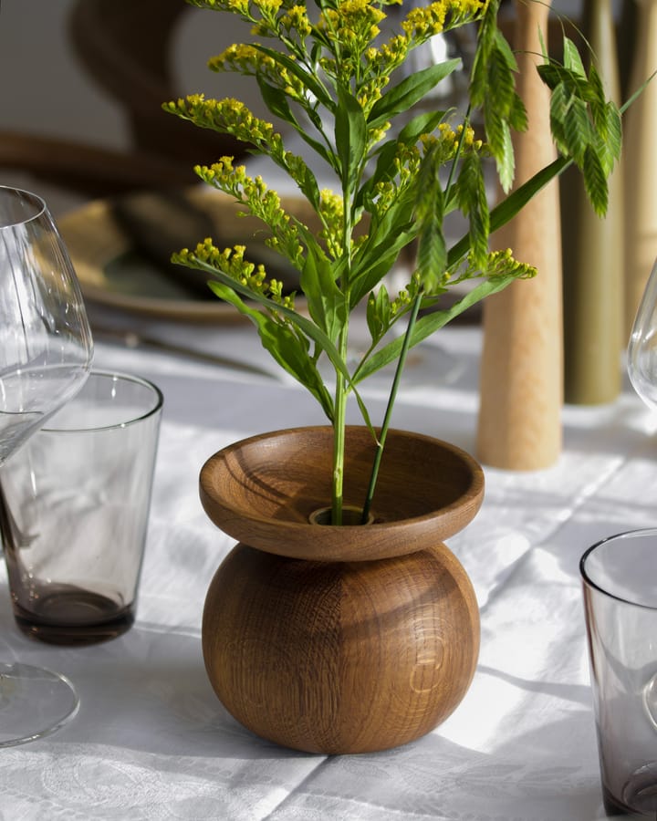 Βάζο Shape bowl , Καπνιστή Δρυς Applicata