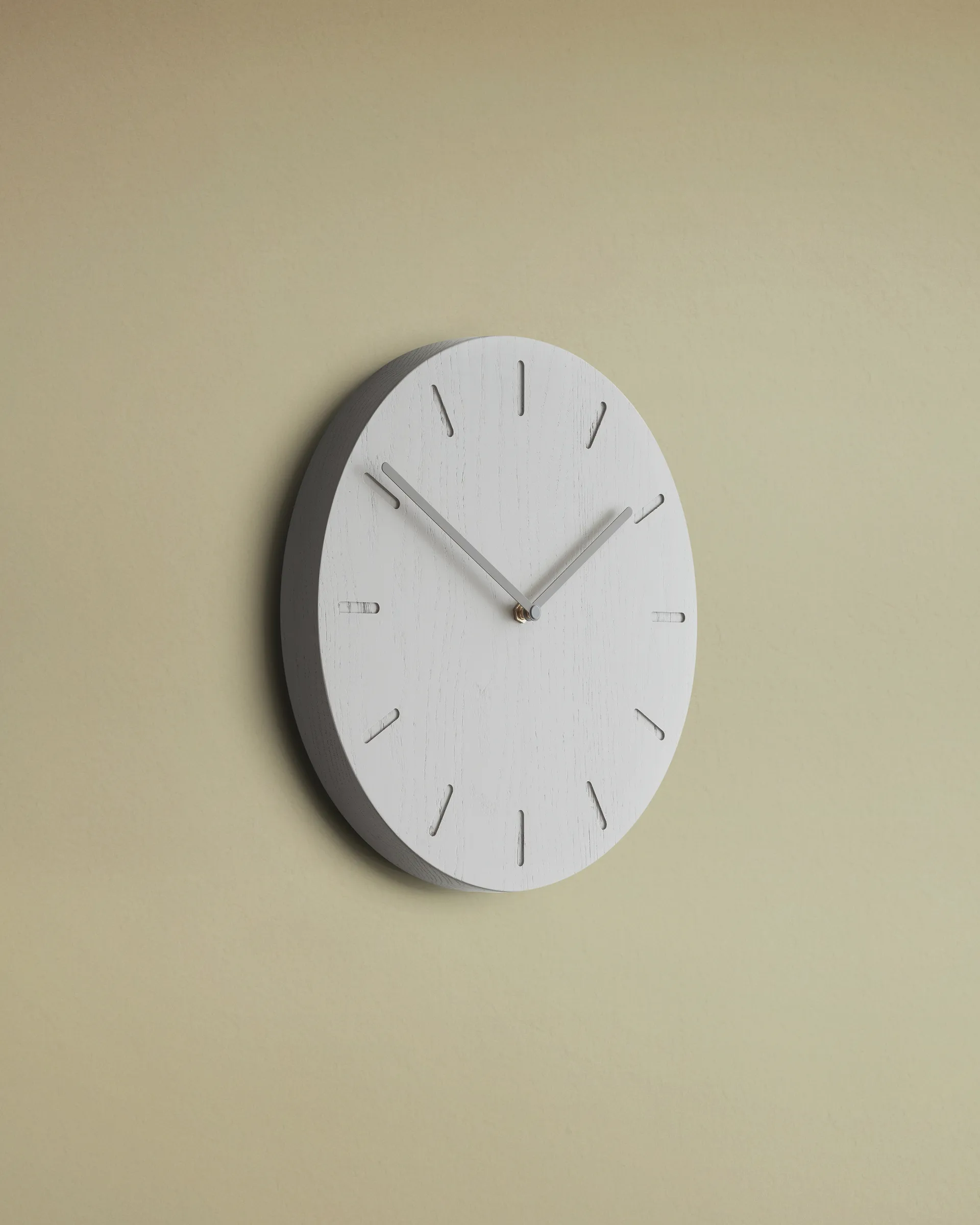 Watch:Out wall clock δρυς, γκρι δρυς-γκρι Applicata