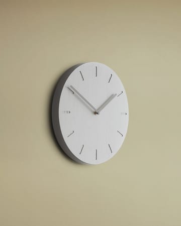 Watch:Out wall clock δρυς - γκρι δρυς-γκρι - Applicata