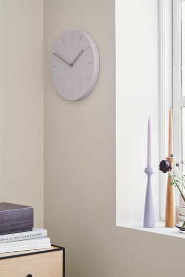 Watch:Out wall clock δρυς - γκρι δρυς-γκρι - Applicata