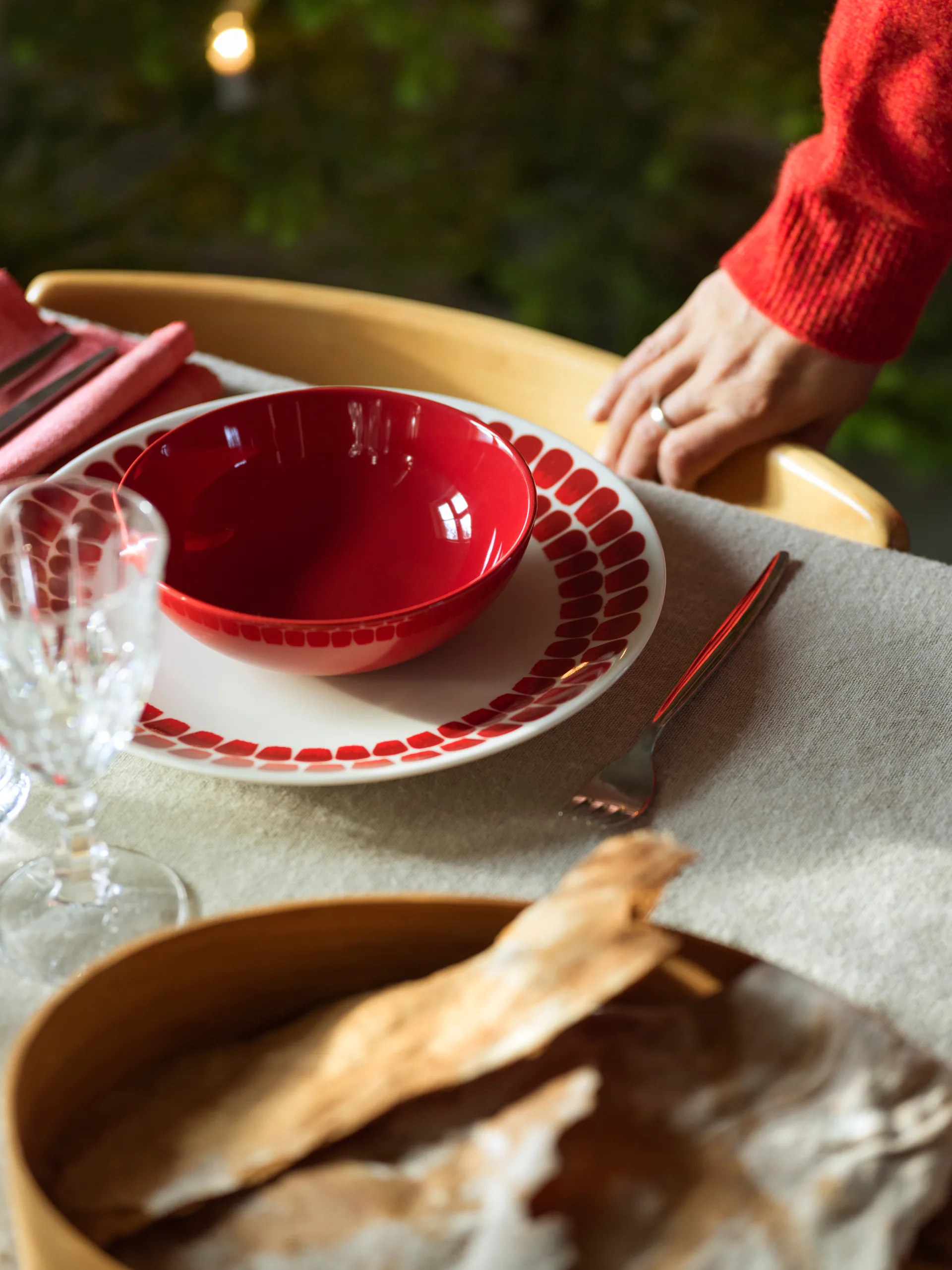 24h Tuokio πιάτο μεγάλο Ø26 cm, κόκκινο Arabia