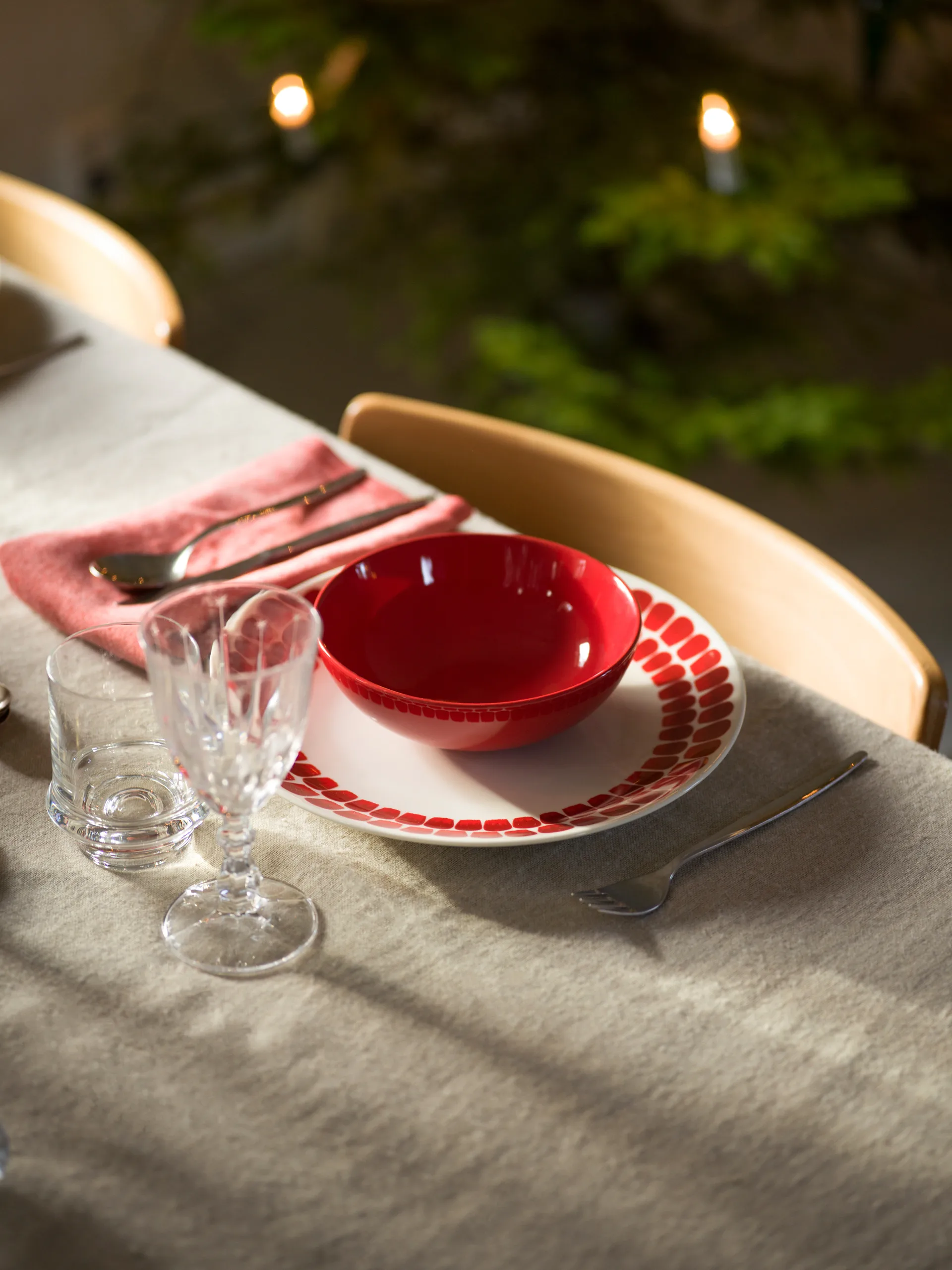 24h Tuokio πιάτο μεγάλο Ø26 cm, κόκκινο Arabia