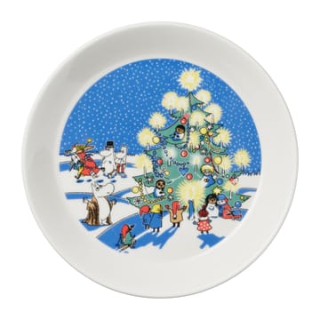 Drawing & Christmas moomin πιάτο 2 τεμάχια - Ø 19 cm - Arabia