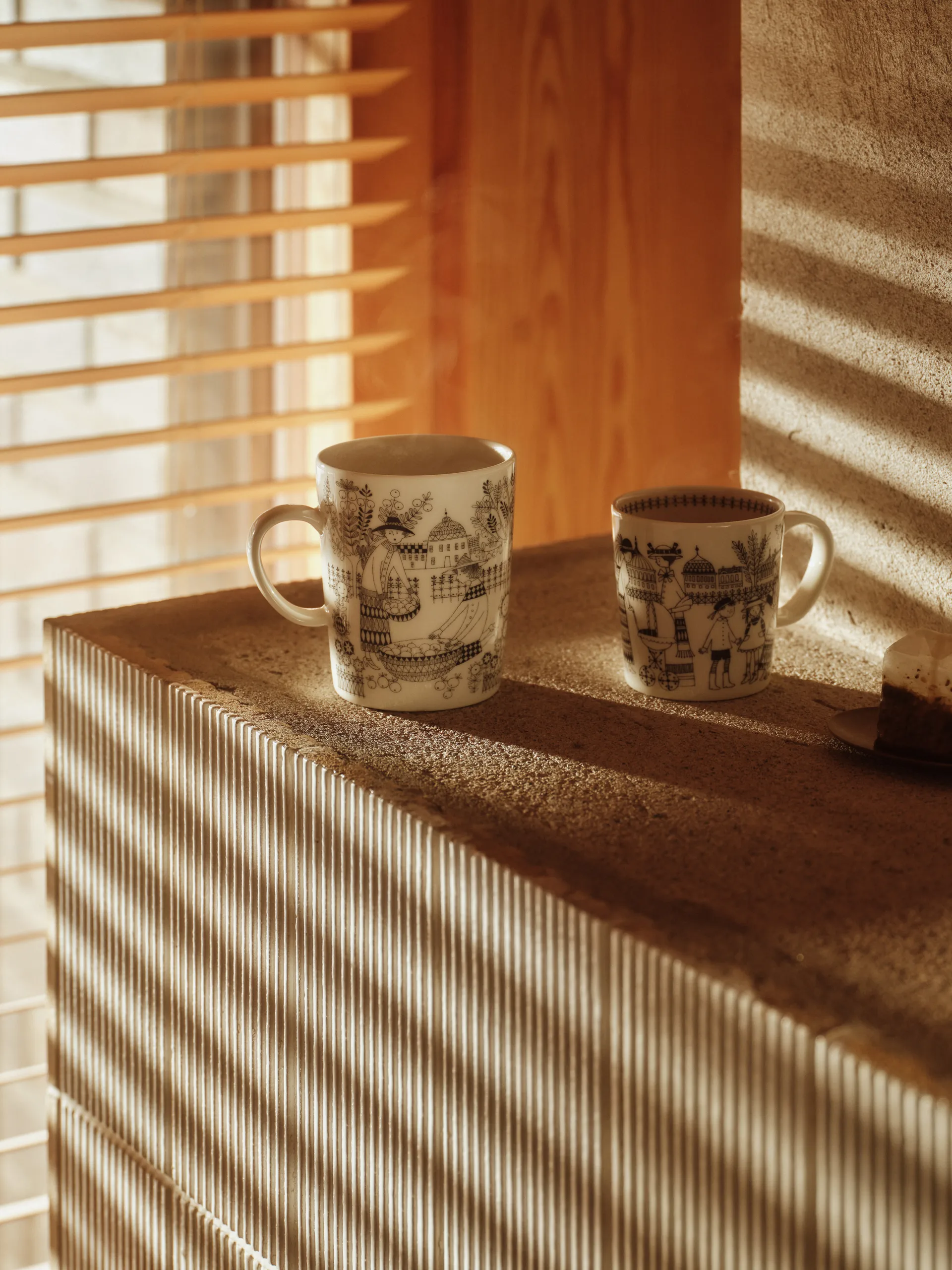 Emilia κούπα 50 cl, Μαύρο-λευκό Arabia