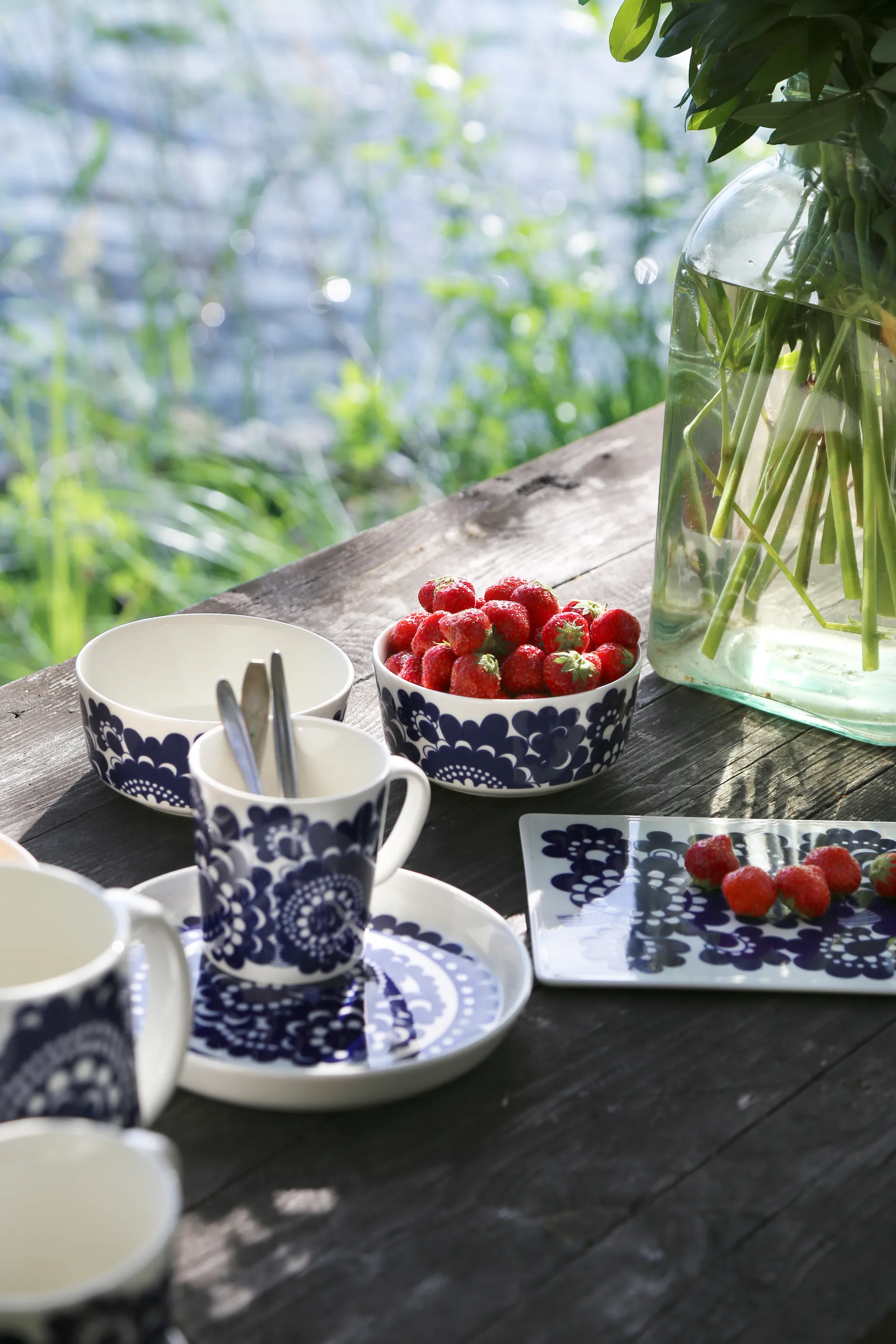 Esteri κούπα 30 cl και μπολ Ø13 cm, Μπλε Arabia