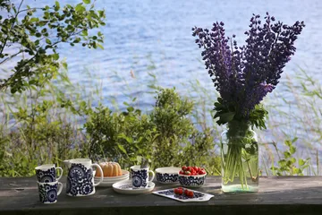 Esteri κούπα 30 cl και μπολ Ø13 cm - Μπλε - Arabia