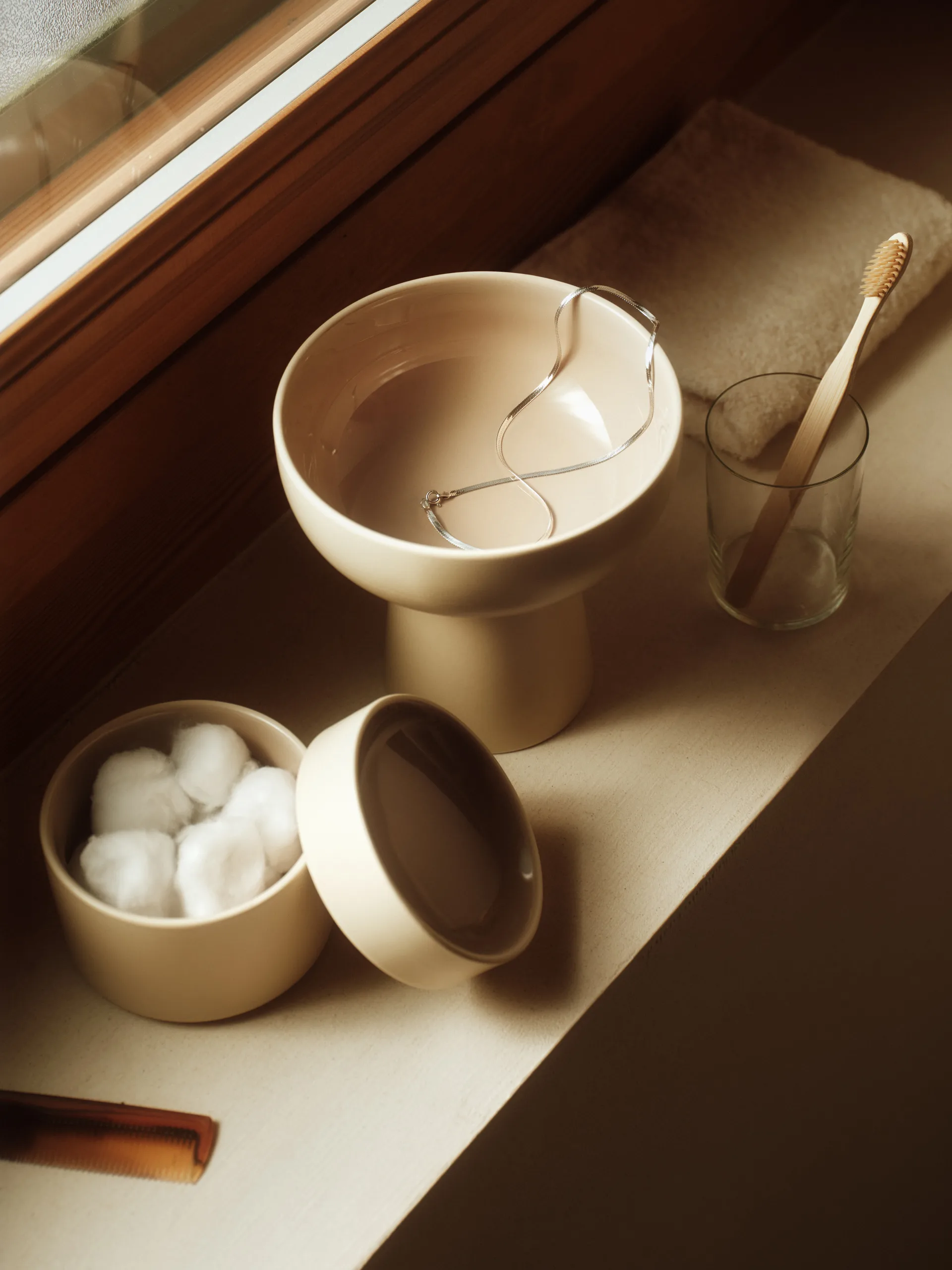 Kirnu διακοσμητικό μπολ Ø16 εκ., Μπεζ Arabia