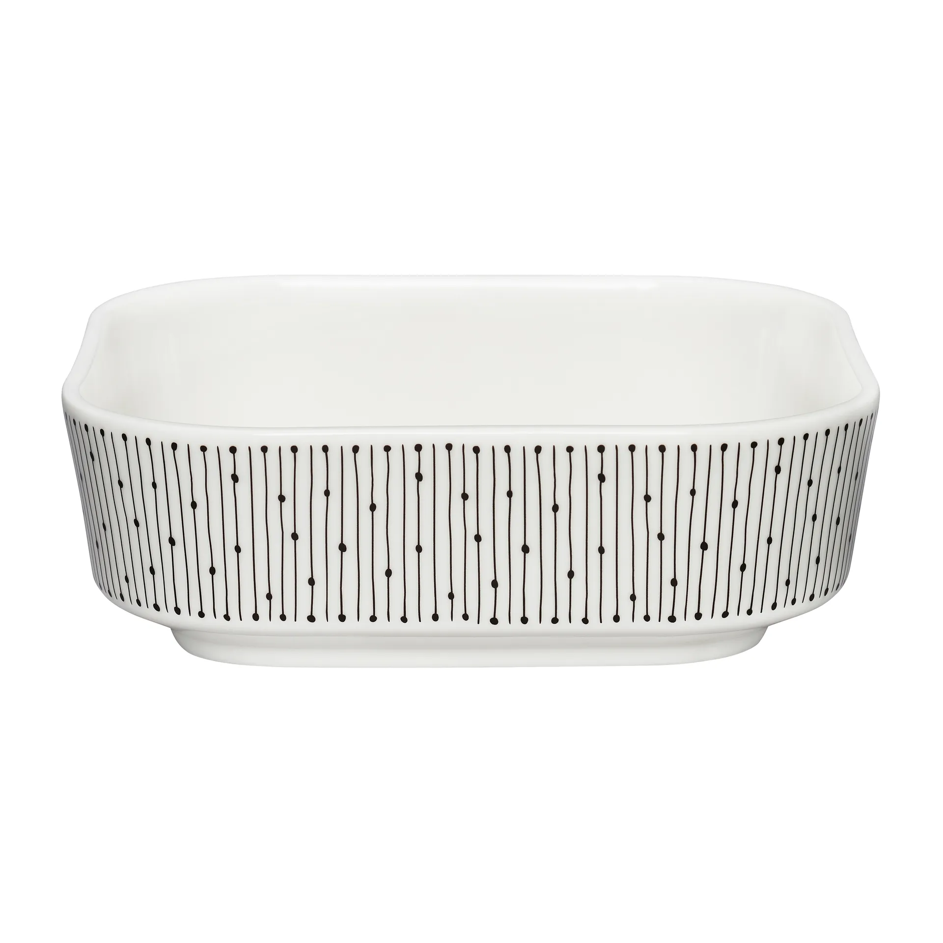 Σκεύος φούρνου, Mainio Sarastus, 0,7 l, Μαύρο-λευκό Arabia