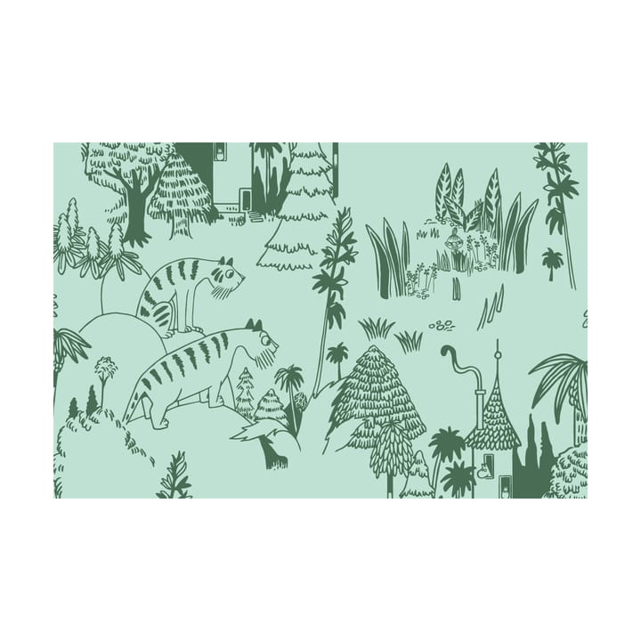 Σετ κρεβατιού Moomin 150 x 210 εκ. - Πάρτυ στον κήπο - Arabia