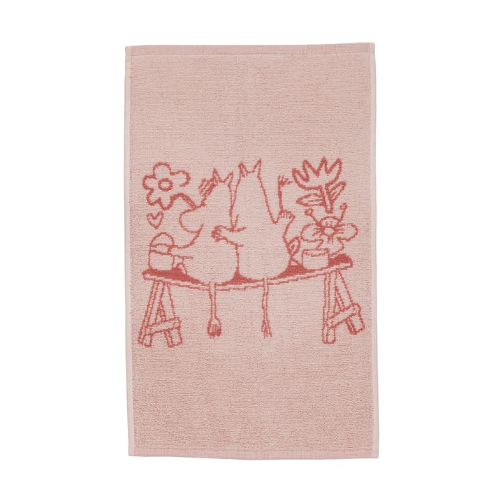 Πετσέτα Moomin 30 x 50 εκ. - Αγάπη ροζ - Arabia
