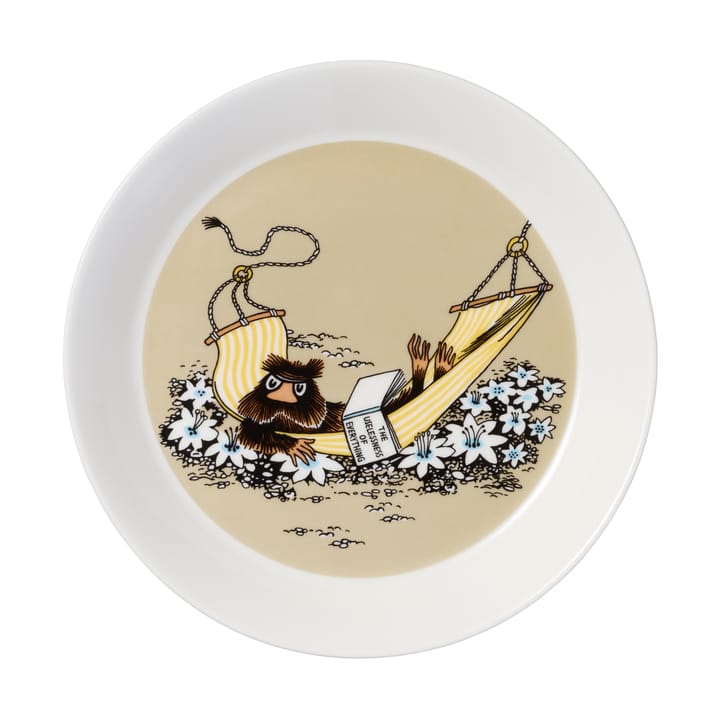 The Muskrat Moomin πιάτο Ø19 cm - Μπεζ - Arabia