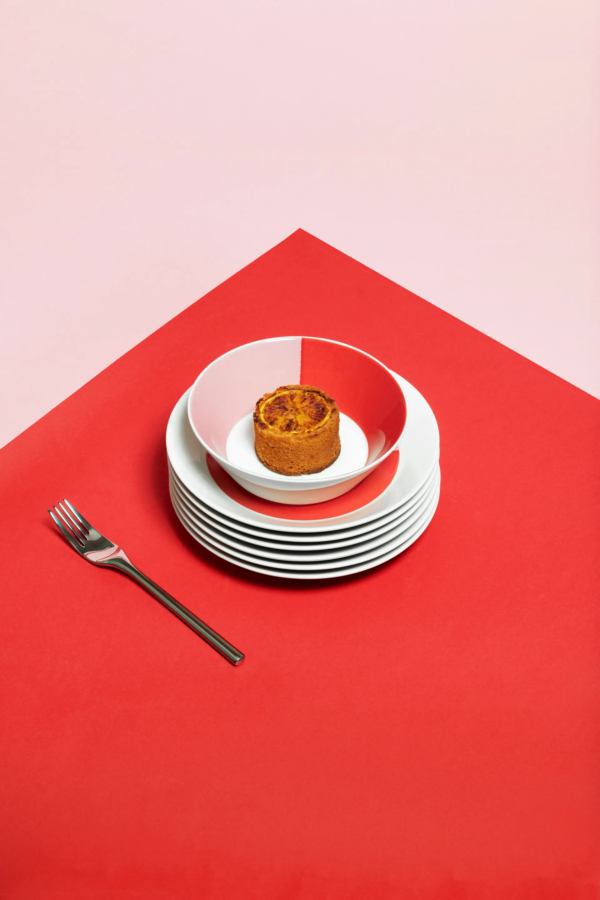 Μπολ Vuokko Ø17 cm, 2-χρωμο ροζ-κόκκινο Arabia