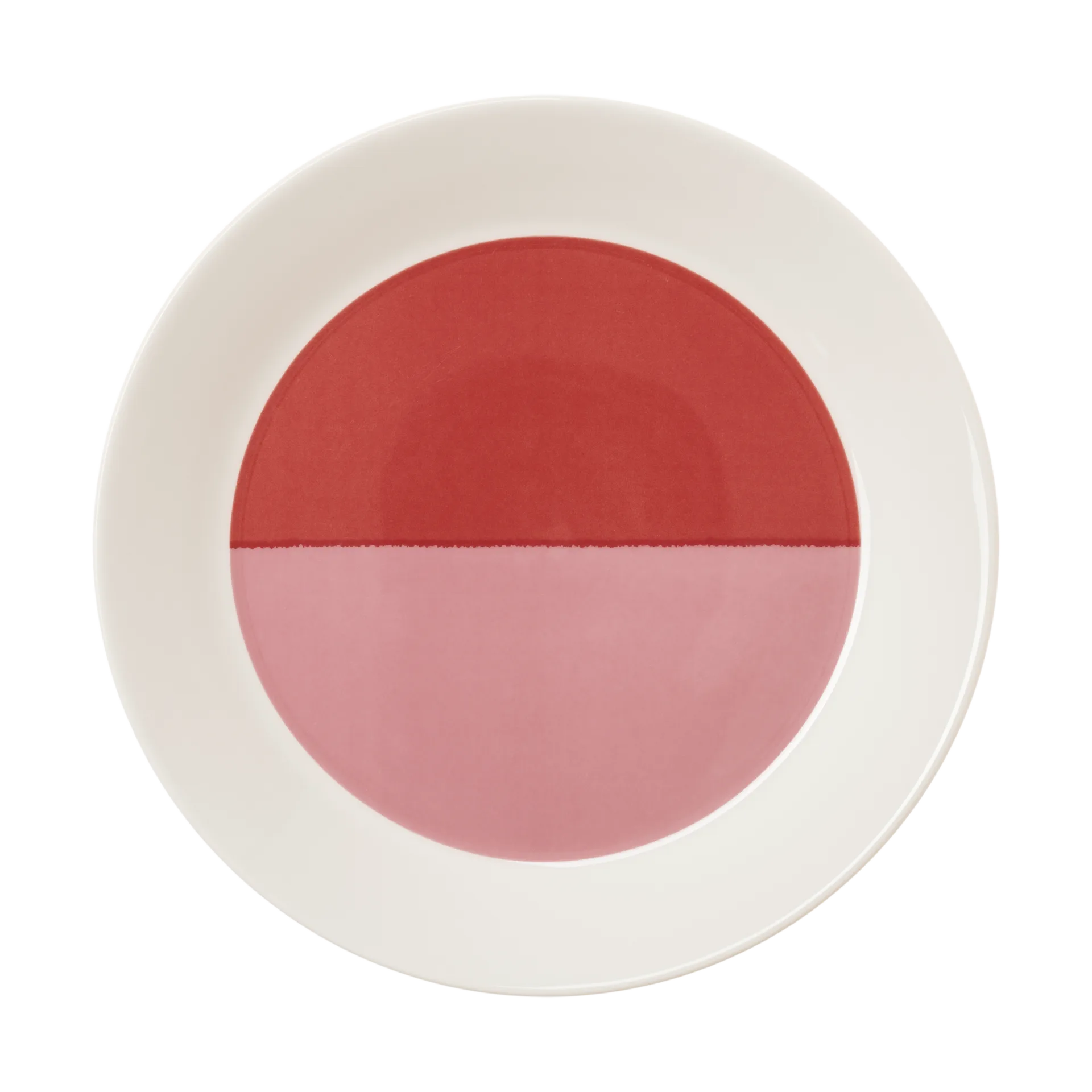 Vuokko πιάτο Ø22 cm, 2-χρωμο ροζ-κόκκινο Arabia
