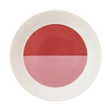 Vuokko πιάτο Ø22 cm - 2-χρωμο ροζ-κόκκινο - Arabia