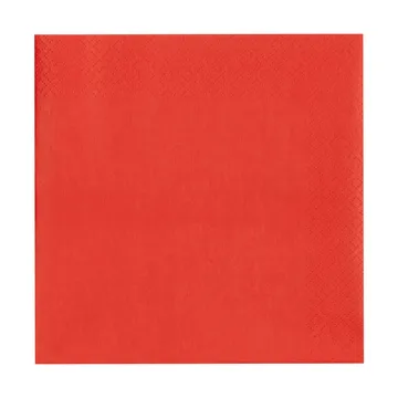 Vuokko χαρτοπετσέτα 33x33 cm 20-pack - Ροζ-κόκκινο - Arabia