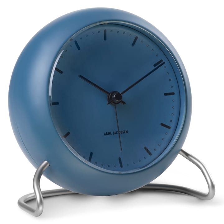 AJ City Hall επιτραπέζιο ρολόι - μπλε της πέτρας - Arne Jacobsen Clocks