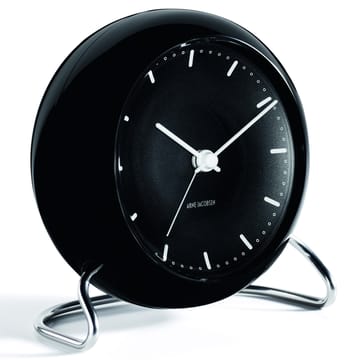 AJ City Hall επιτραπέζιο ρολόι - μαύρο - Arne Jacobsen Clocks