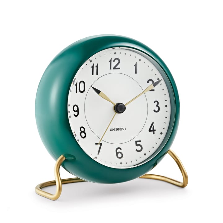 AJ Station επιτραπέζιο ρολόι πράσινο - πράσιν�ο - Arne Jacobsen Clocks