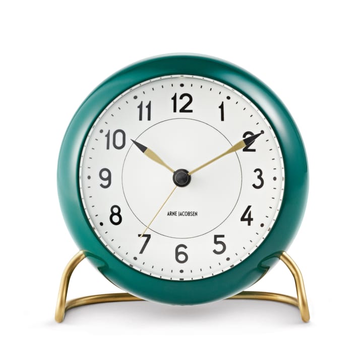 AJ Station επιτραπέζιο ρολόι πράσινο, πράσινο Arne Jacobsen Clocks