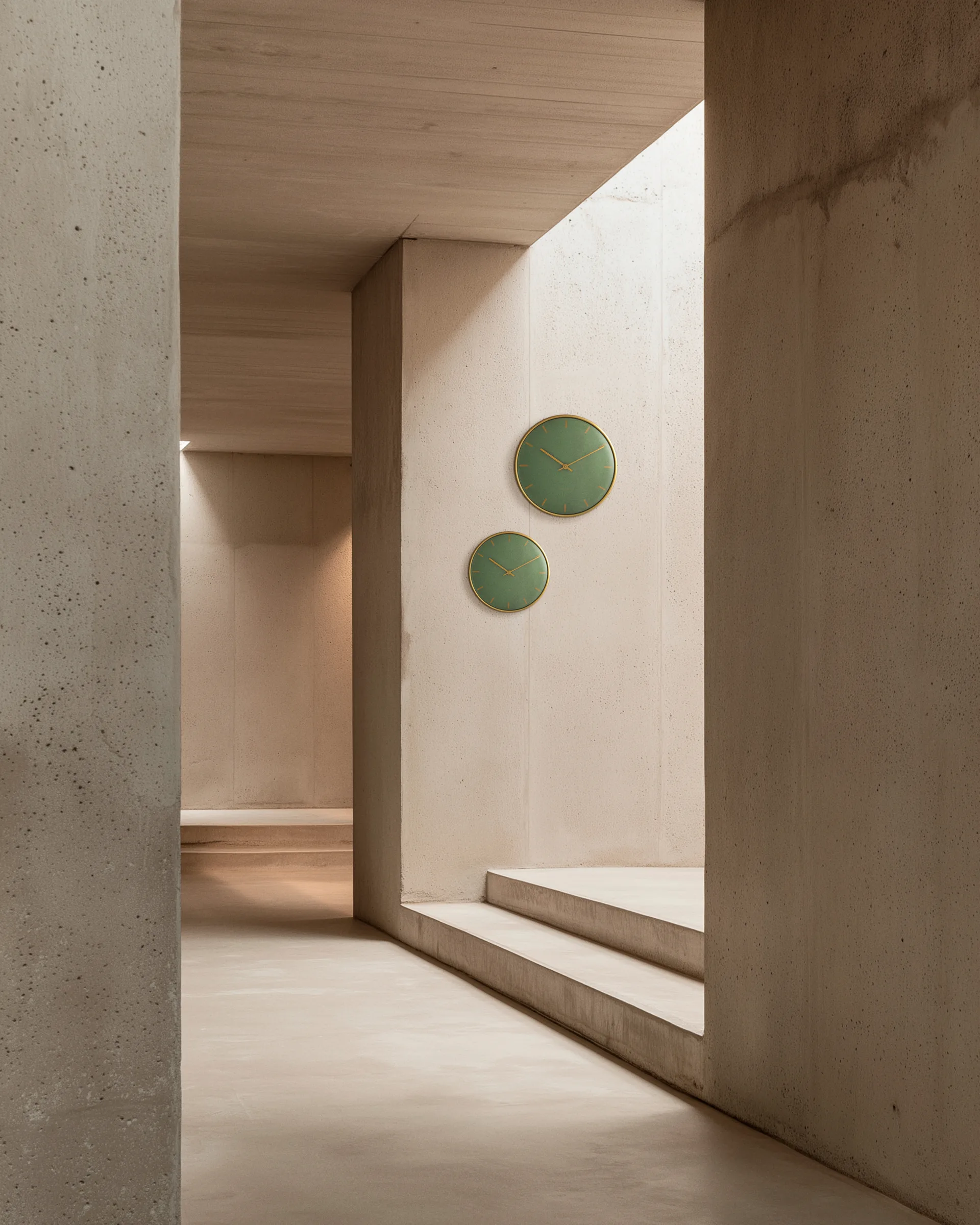 Arne Jacobsen City Hall ρολόι, Πράσινο, Ø21 εκ. Arne Jacobsen Clocks