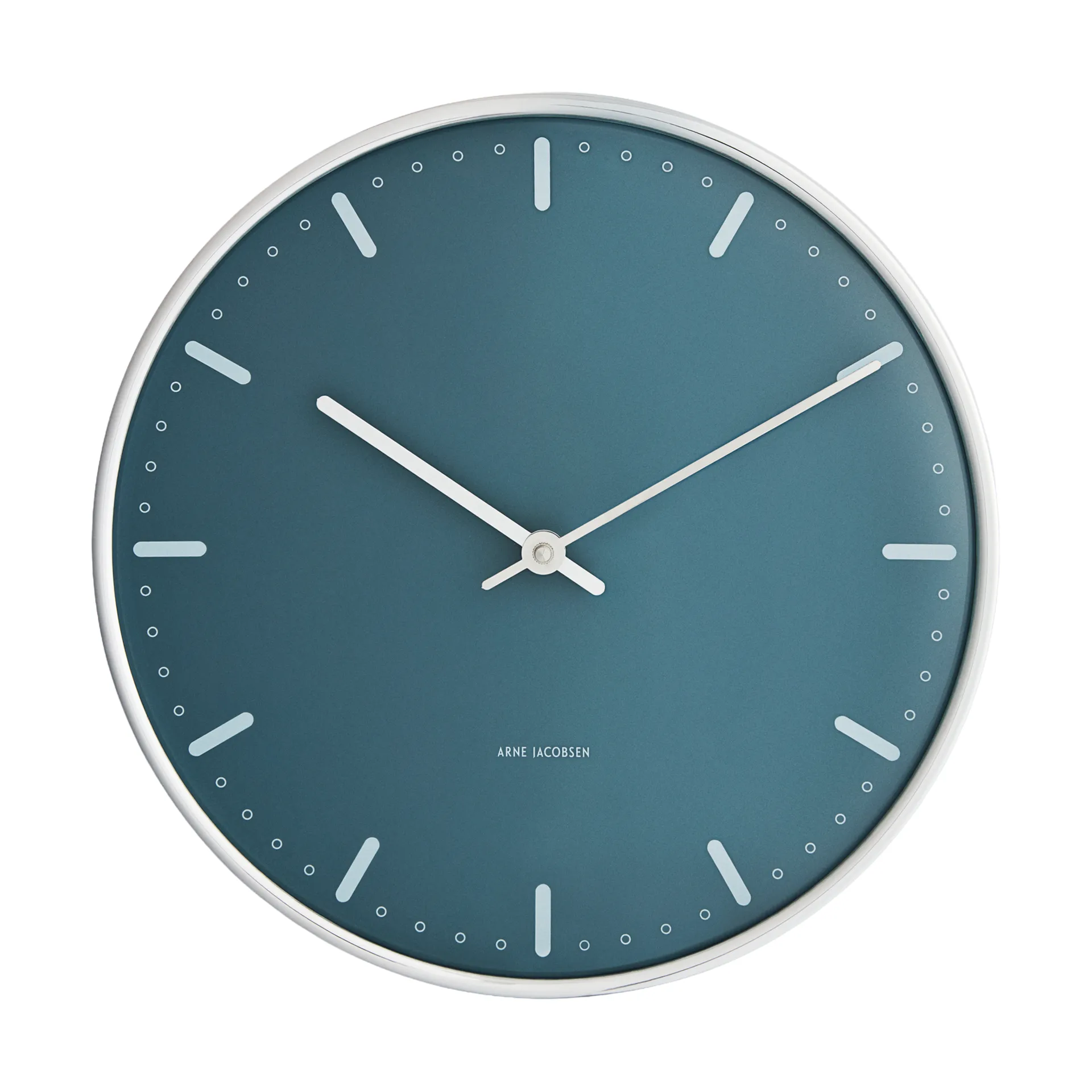 Arne Jacobsen City Hall ρολόι, Μπλε, Ø29 εκ. Arne Jacobsen Clocks