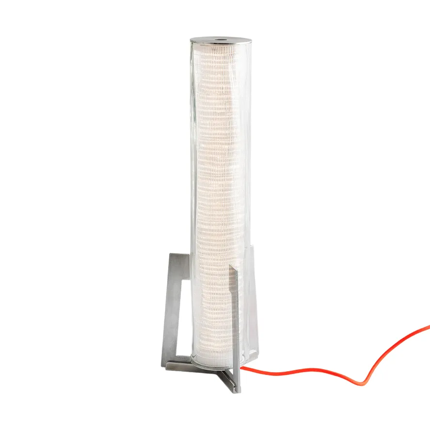 Επιτραπέζιο Φωτιστικό Criosfera Κάθετο - Glass-silver,  Artemide