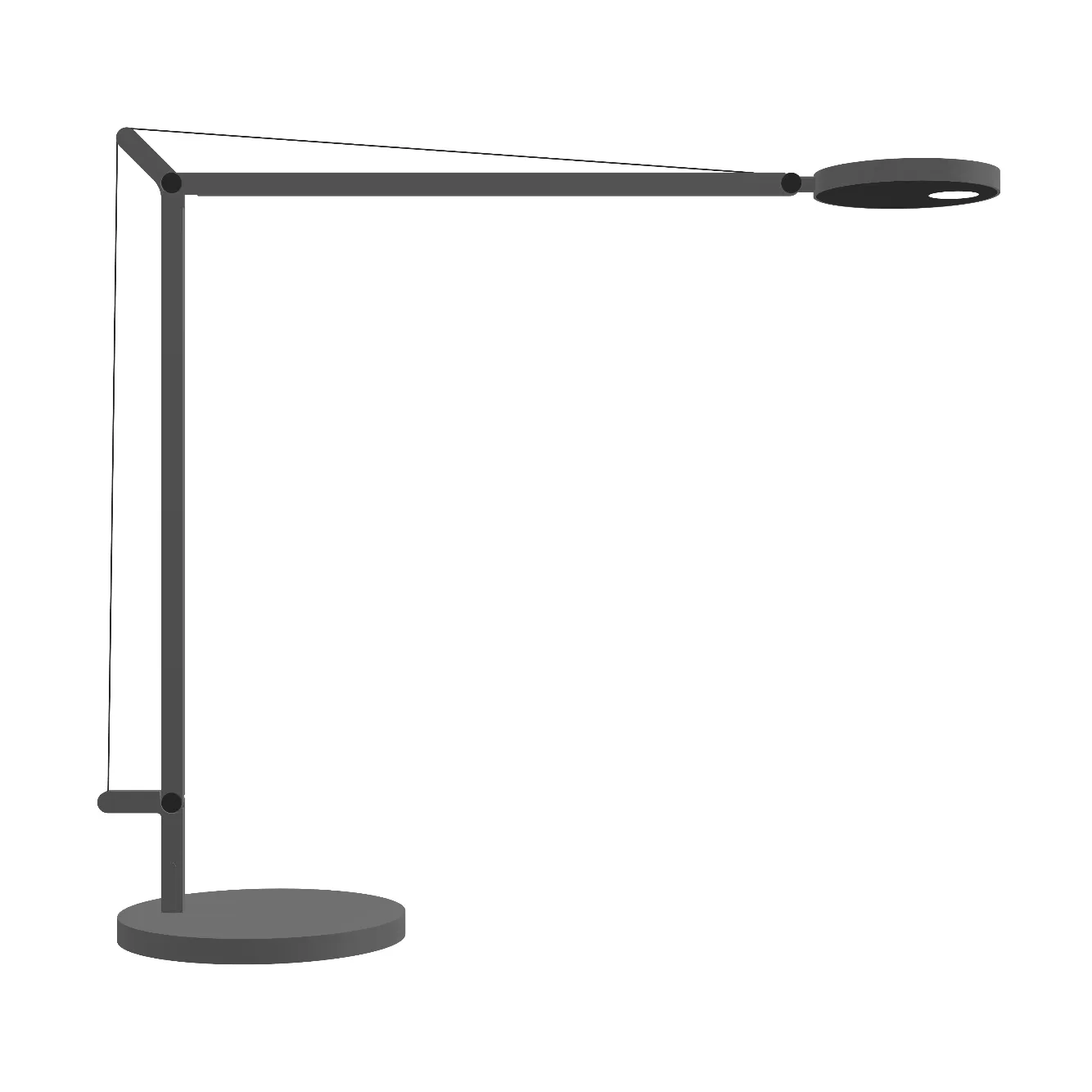 Demetra επιτραπέζιο φωτιστικό - Anthracite grey,  Artemide