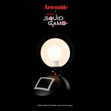 Eclisse x Squid Game φωτιστικό τραπεζιού Special Edition - Guard black - Artemide
