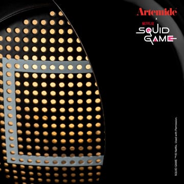 Eclisse x Squid Game φωτιστικό τραπεζιού Special Edition - Guard black - Artemide