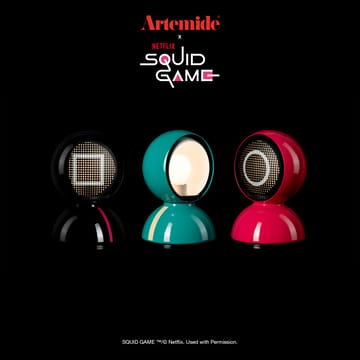 Eclisse x Squid Game φωτιστικό τραπεζιού Special Edition - Guard black - Artemide