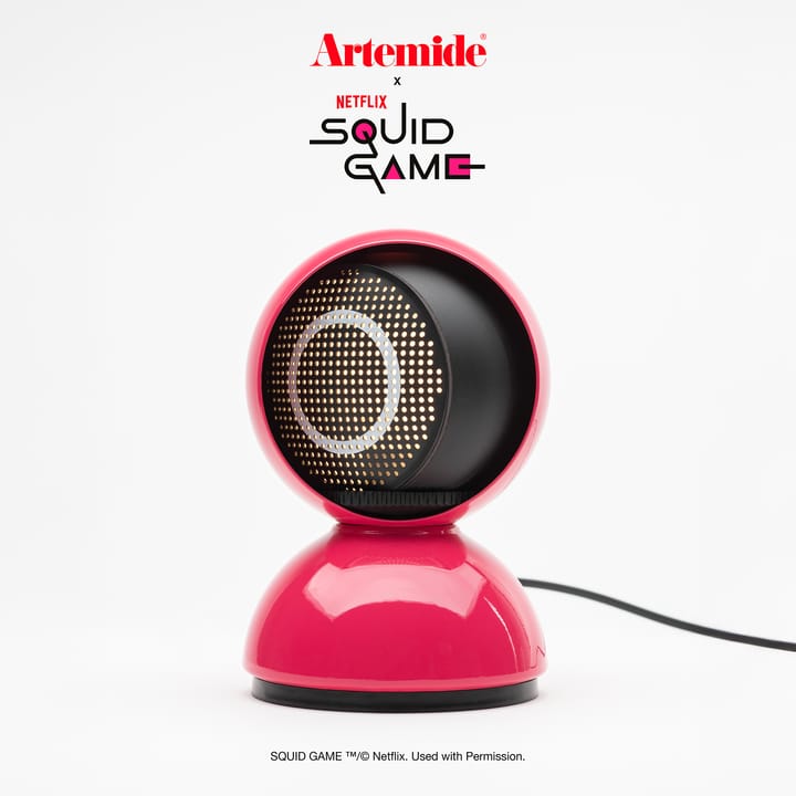 Eclisse x Squid Game φωτιστικό τραπεζιού Special Edition, Guard pink Artemide