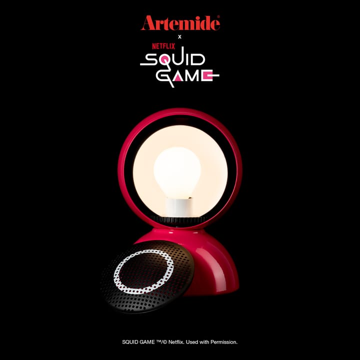 Eclisse x Squid Game φωτιστικό τραπεζιού Special Edition, Guard pink Artemide