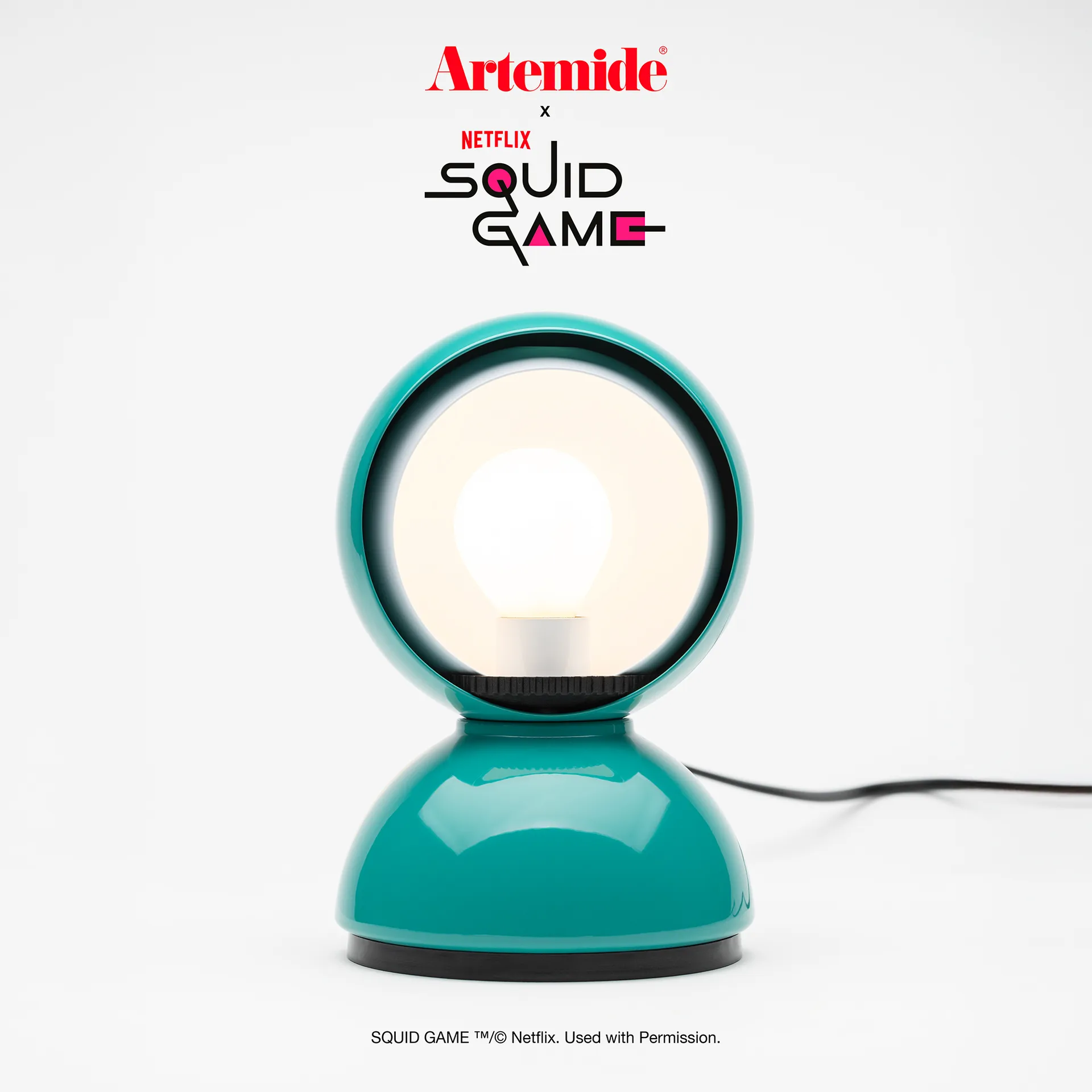 Eclisse x Squid Game φωτιστικό τραπεζιού Special Edition, Player Artemide