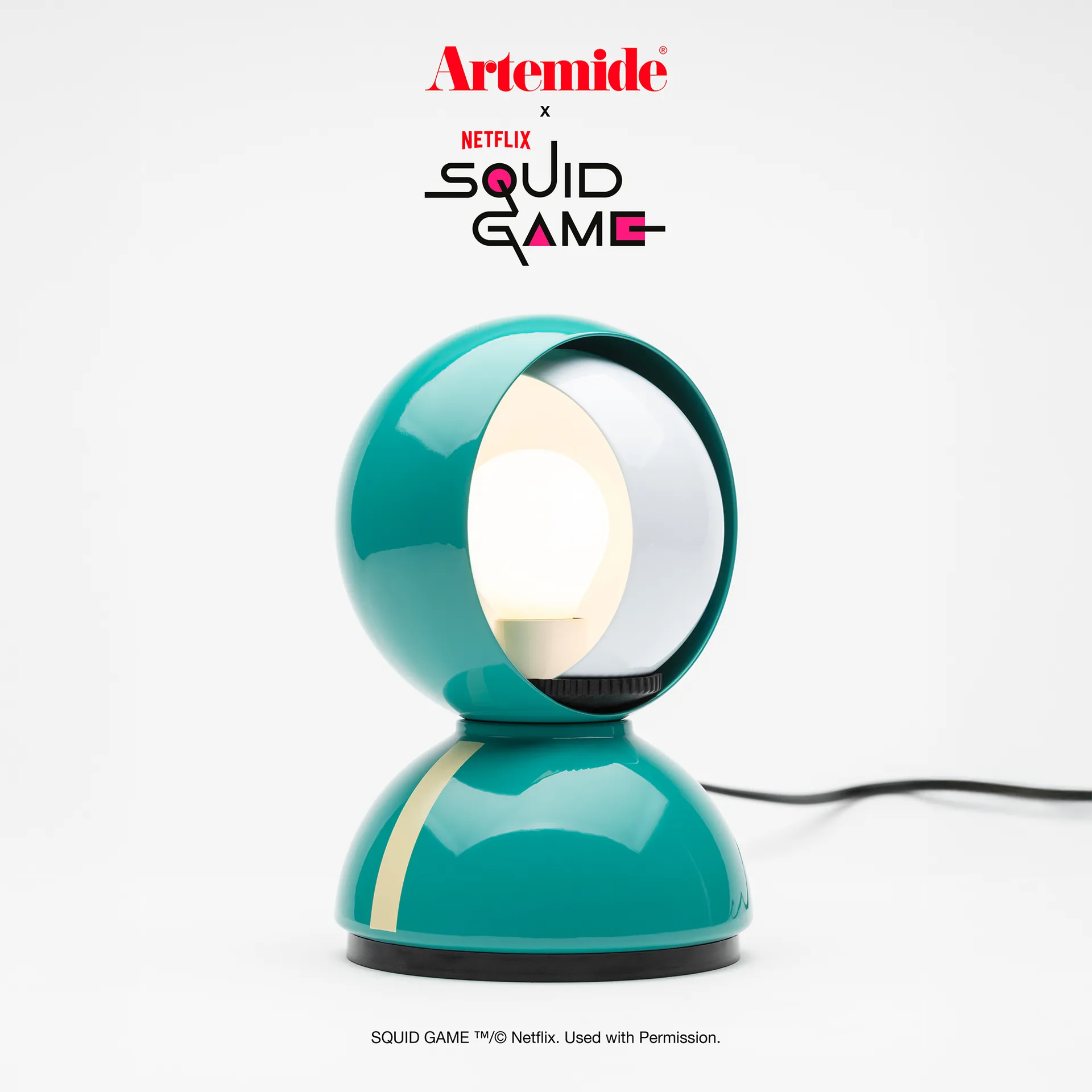 Eclisse x Squid Game φωτιστικό τραπεζιού Special Edition, Player Artemide