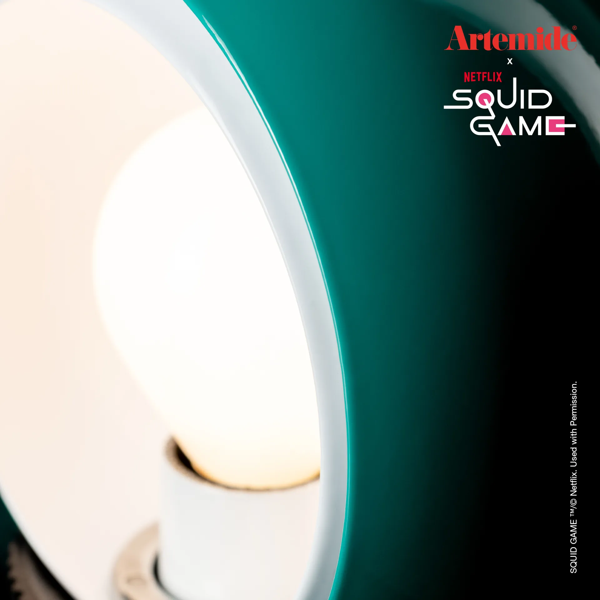 Eclisse x Squid Game φωτιστικό τραπεζιού Special Edition, Player Artemide