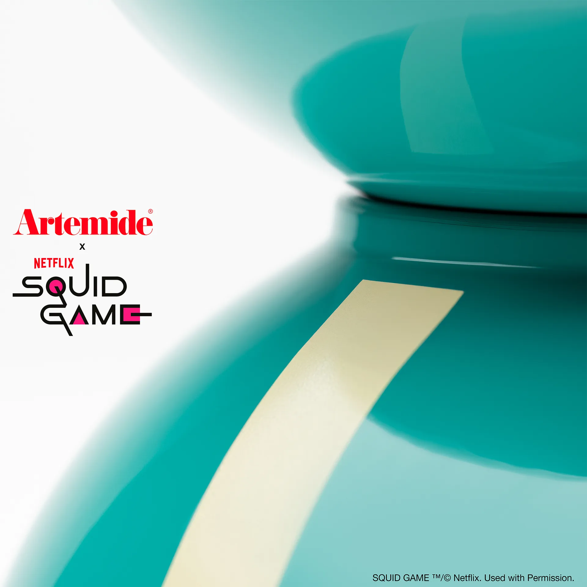 Eclisse x Squid Game φωτιστικό τραπεζιού Special Edition, Player Artemide