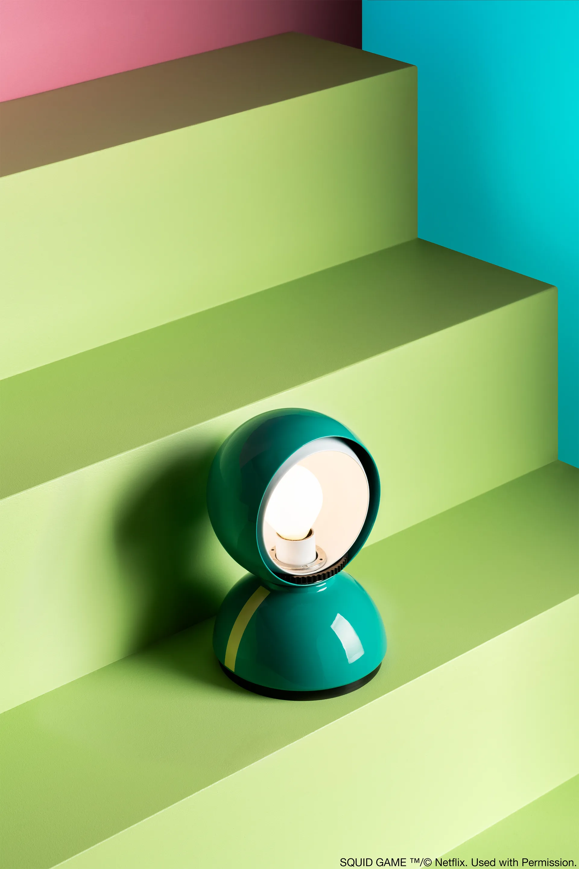 Eclisse x Squid Game φωτιστικό τραπεζιού Special Edition, Player Artemide