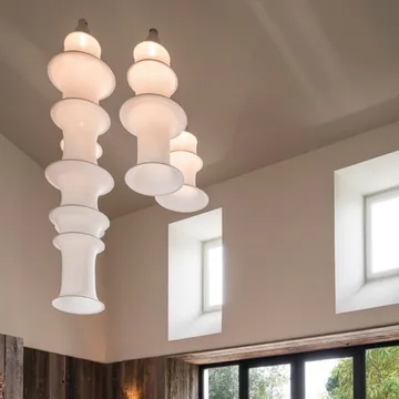 Falkland 165 κρεμαστό φωτιστικό - White - Artemide