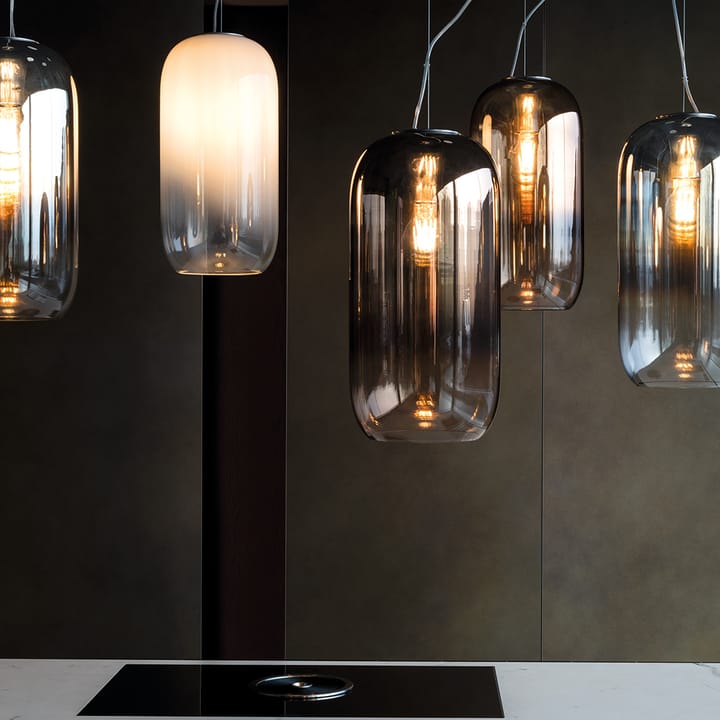 Κρεμαστό φωτιστικό, Gople, Ασημί Artemide