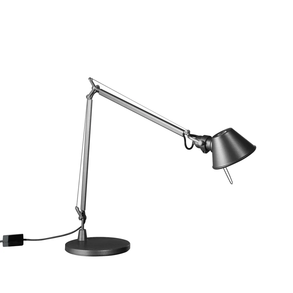 Επιτραπέζιο φωτιστικό Midi LED, Tolomeo, Γκρι ανθρακίτη Artemide