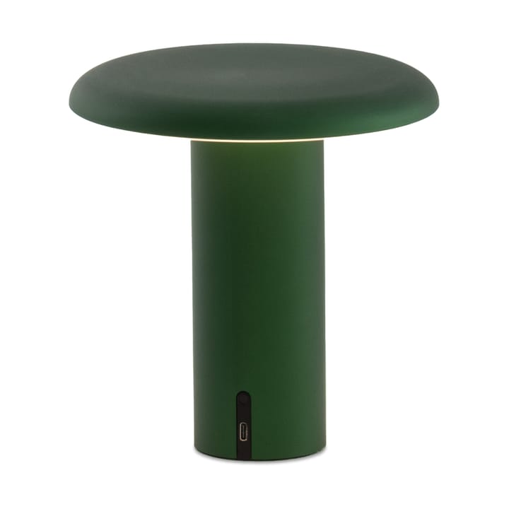 Φορητό επιτραπέζιο φωτιστικό, Takku, 19 εκ - Ανοδιωμένο πράσινο - Artemide