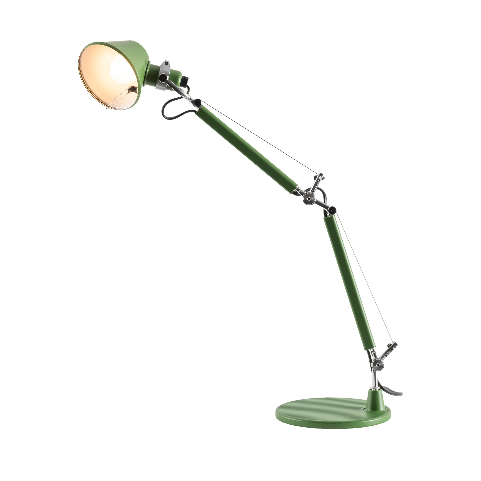 Μικρό επιτραπέζιο φωτιστικό, Tolomeo, Green Artemide